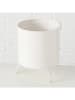 Boltze 3-delige set: overpotten "Rillana" wit