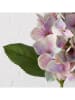 Boltze 2er-Set: Kunstblumen "Hortensie" in Grün/ Rosa - (H)46 cm