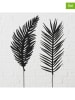 Boltze 2er-Set: Gartenstäbe "Inca" in Schwarz - (H)90 cm