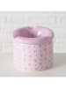 Boltze 2er-Set: Sturmaschenbecher "Milena" in Rosa - (H)7,5 cm