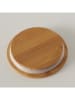 Boltze 2-delige set: voorraadpotten "Canea" beige/wit - (H)9 x Ø 11 cm