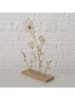 Boltze 2-delige set: deco objecten "Davina" goudkleurig - (B)18 x (H)31 cm
