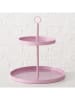 Boltze Etagère "Samina" lichtroze - (H)34 cm