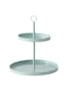 Boltze Etagere "Samina" in Mint - (H)34 cm