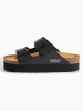 Sunbay Pantoletten "Edelweiß" in Schwarz