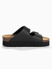 Sunbay Slippers "Edelweiß" zwart