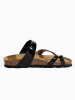 Sunbay Teenslippers "Tulipe" zwart