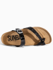Sunbay Teenslippers "Tulipe" zwart