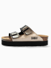 Sunbay Slippers "Edelweiß" goudkleurig