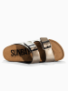 Sunbay Klapki w kolorze złotym