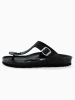 Sunbay Leder-Zehentrenner "Camelia" in Schwarz