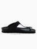 Sunbay Leder-Zehentrenner "Camelia" in Schwarz