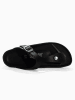 Sunbay Leder-Zehentrenner "Camelia" in Schwarz
