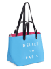 Delsey Torebka "Croisiere" w kolorze błękitnym - 37 x 26 x 20 cm