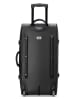Delsey Softcase-Trolley "Raspail" in Schwarz - (B)30 x (H)73 x (T)35 cm