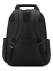 Delsey x Benetton Rugzak "Color Block" zwart - (B)32 x (H)42 x (D)18 cm