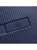 Delsey x Benetton Hardcase-trolley "Color Block" donkerblauw - (B)40 x (H)55 x (D)20 cm
