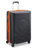 Delsey x Benetton Hardcase-trolley "Fabrica" zwart - (B)50 x (H)75 x (D)32 cm