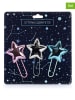 Tri-Coastal Design 3-delige set: paperclips lichtroze/blauw/goudkleurig