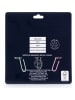 Tri-Coastal Design 3-delige set: paperclips lichtroze/blauw/goudkleurig