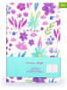 Tri-Coastal Design 2er-Set: Notizbücher in Weiß/ Lila - (L)23 x (B)14,5 cm