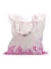 Tri-Coastal Design Shopper in Creme/ Pink - (L)40 x (B)37cm