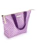 Tri-Coastal Design Torba termiczna w kolorze jasnoróżowo-fioletowo-zielonym - 18,5 x 12 cm