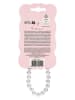 Tri-Coastal Design Sleutelhanger wit/goudkleurig - (L)13 cm