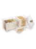 Tri-Coastal Design 2er-Set: Kosmetik-Aufbewahrungsboxen in Gold - (B)9 x (H)14,5 x (T)9 cm