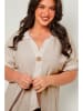Curvy Lady Bluse in Beige