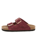 billowy Leren slippers rood