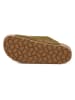 billowy Leren slippers kaki