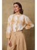 Fleur de Lin Blouse beige/wit
