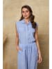 Joséfine Leinen-Bluse "Jim" in Hellblau
