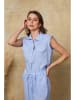 Joséfine Leinen-Bluse "Jim" in Hellblau