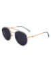 Chiara Ferragni Damen-Sonnenbrille in Hellblau-Gold/ Schwarz