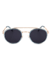 Chiara Ferragni Damen-Sonnenbrille in Hellblau-Gold/ Schwarz