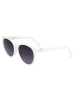Chiara Ferragni Damen-Sonnenbrille in Weiß/ Dunkelblau