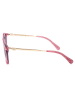 Chiara Ferragni Damen-Sonnenbrille in Pink-Gold/ Schwarz