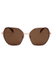 Furla Damen-Sonnenbrille in Gold/ Braun
