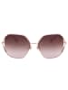 Furla Damen-Sonnenbrille in Gold/ Braun