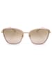 Furla Damen-Sonnenbrille in Rosa/ Beige