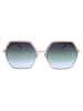 ISABEL MARANT ÉTOILE Damen-Sonnenbrille in Gold/ Dunkelblau