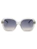Jimmy Choo Damen-Sonnenbrille in Grau/ Blau