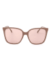 Jimmy Choo Damskie okulary przeciwsłoneczne w kolorze beżowo-jasnoróżowym