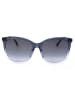 Jimmy Choo Damskie okulary przeciwsłoneczne w kolorze złoto-granatowym