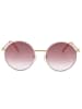 Moschino Damen-Sonnenbrille in Gold/ Pink