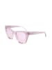 Love Moschino Damskie okulary przeciwsłoneczne w kolorze jasnoróżowym