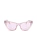 Love Moschino Damskie okulary przeciwsłoneczne w kolorze jasnoróżowym