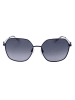 Moschino Damskie okulary przeciwsłoneczne w kolorze granatowym